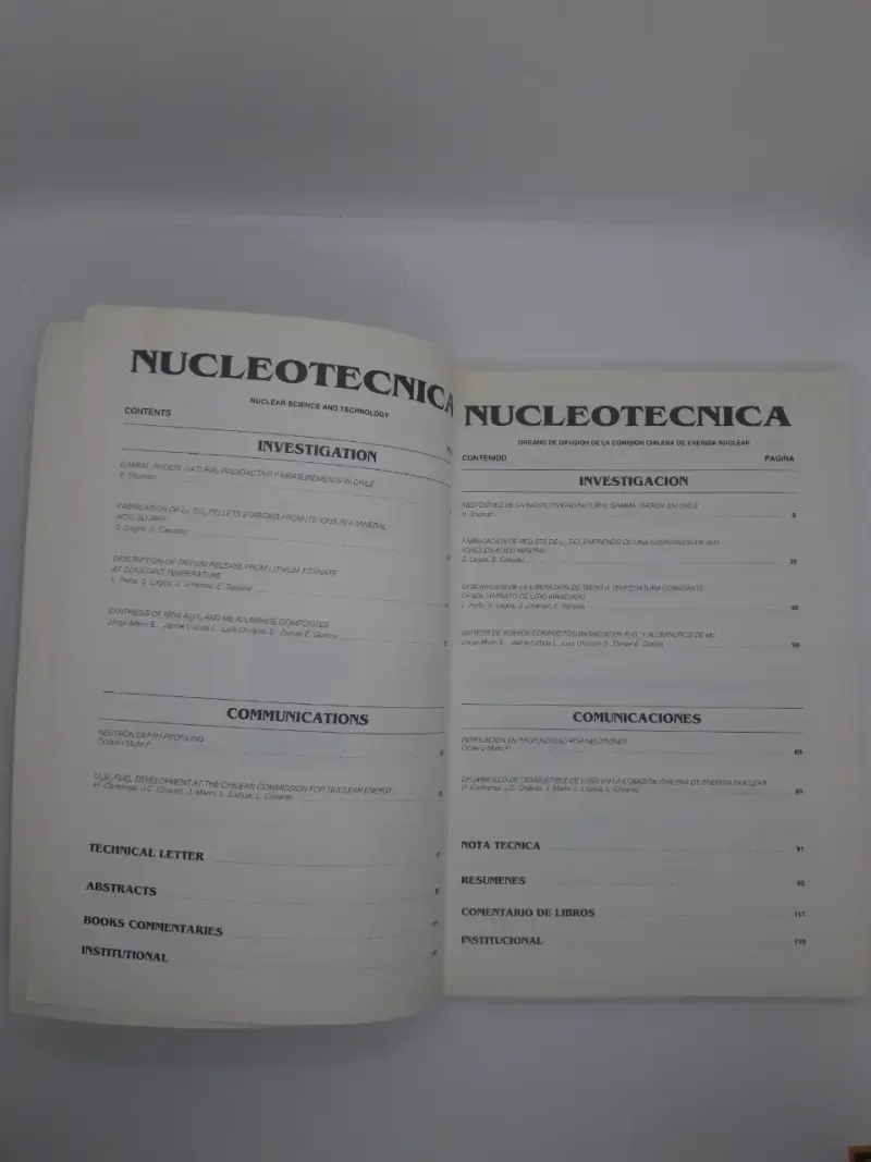Revista Nucleotecnica Año 17 Nº 31 Diciembre 1997 - 3