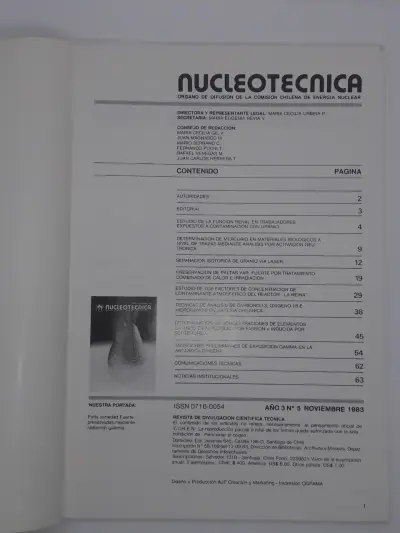 Revista Nucleotecnica Año 17 Nº 31 Diciembre 1997 - miniatura 5