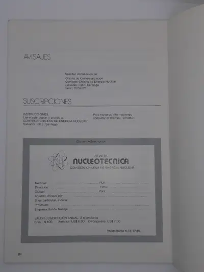 Revista Nucleotecnica Año 17 Nº 31 Diciembre 1997 - miniatura 6