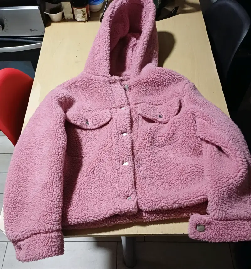 Chaqueta de chiporro rosa - 1