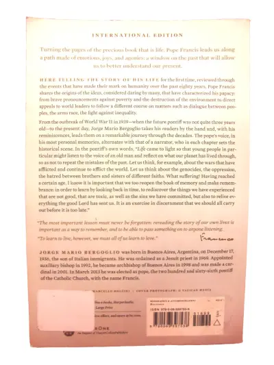 Libro 'Life: My Story Through History' de Pope Francis - miniatura 2