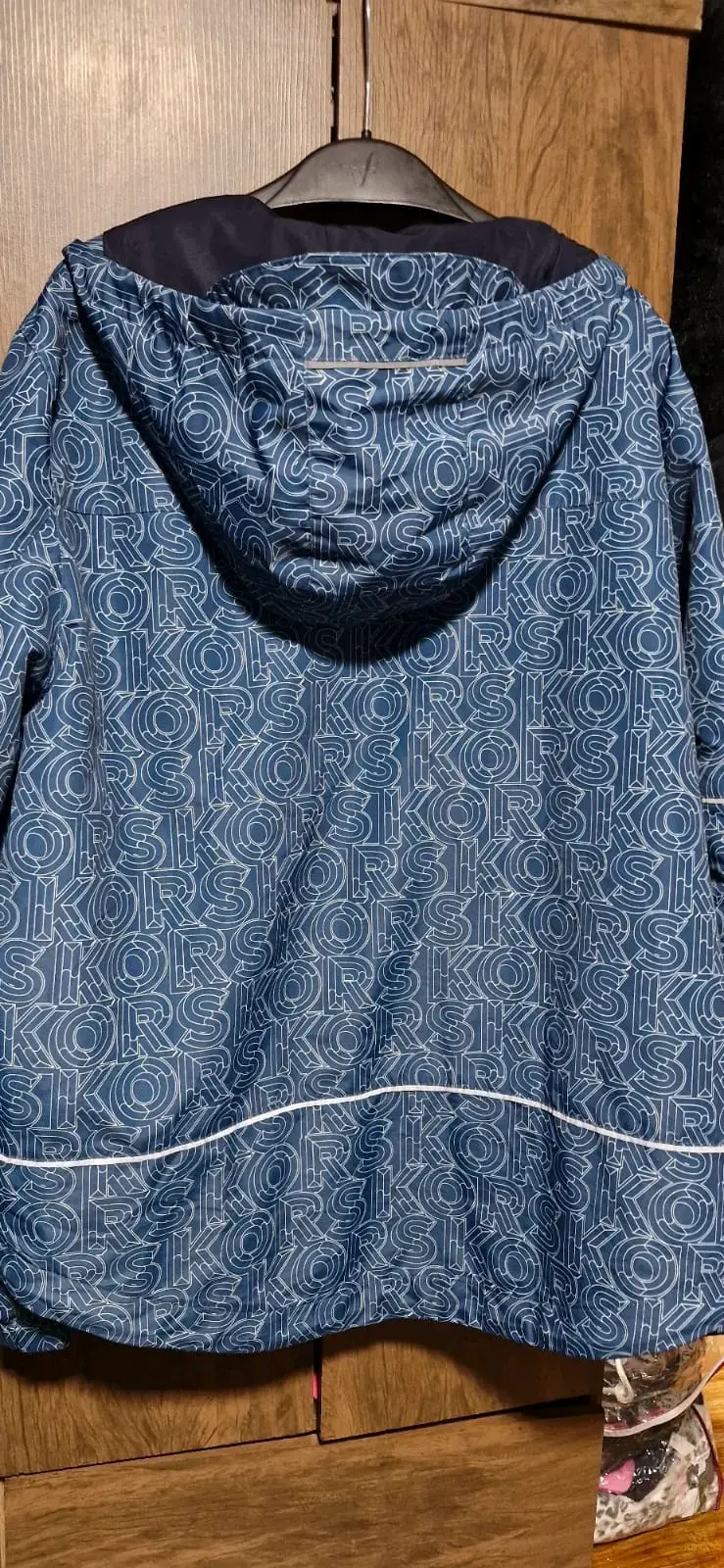 Chaqueta azul con capucha Michael Kors - 3