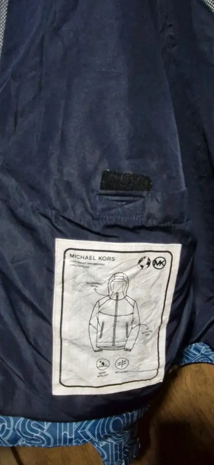 Chaqueta azul con capucha Michael Kors - 4