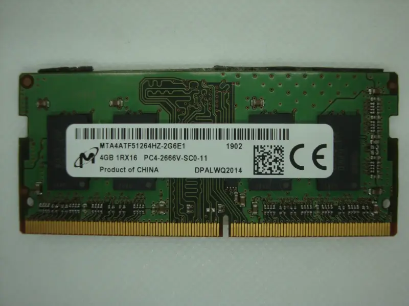 Memoria RAM 4GB DDR4 2666MHz para Laptop - 1