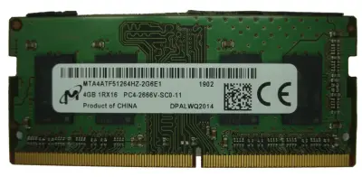 Memoria RAM 4GB DDR4 2666MHz para Laptop - miniatura 2