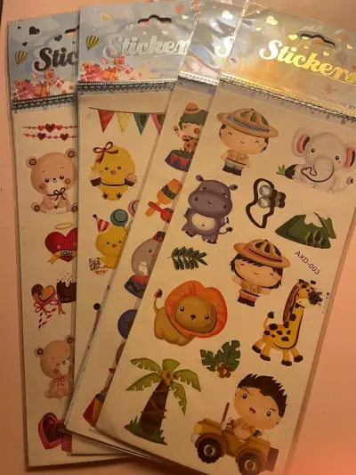 Set de Stickers Decorativos Infantiles - miniatura 1