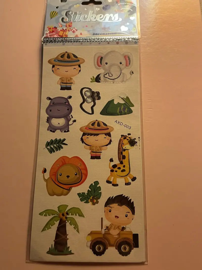 Set de Stickers Decorativos Infantiles - 2
