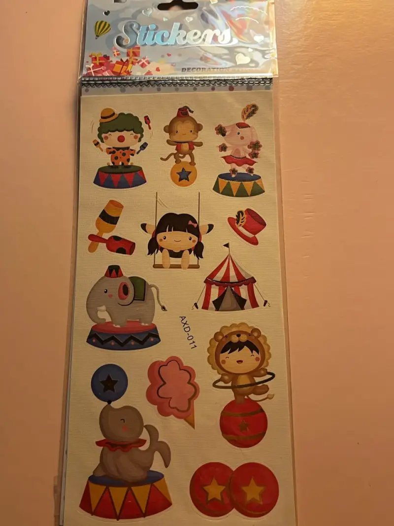Set de Stickers Decorativos Infantiles - 3