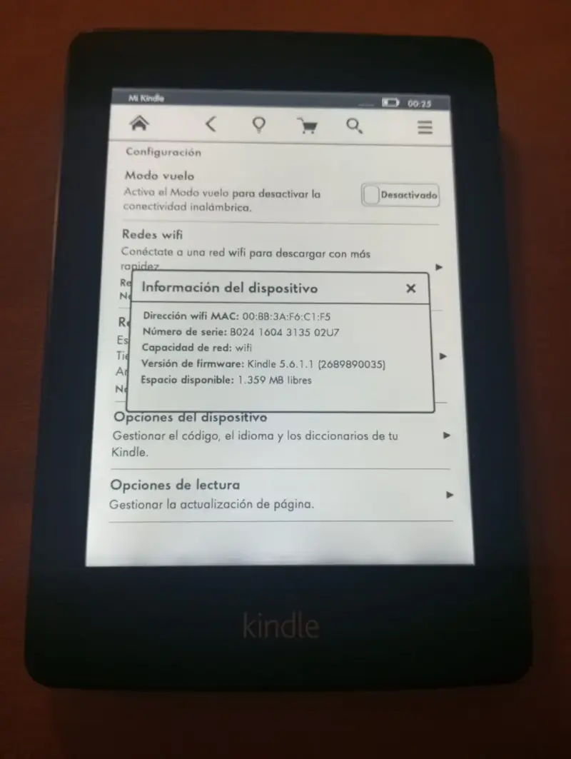 Kindle Paperwhite 2.ª Gen + Cable de Carga de Rega - 4