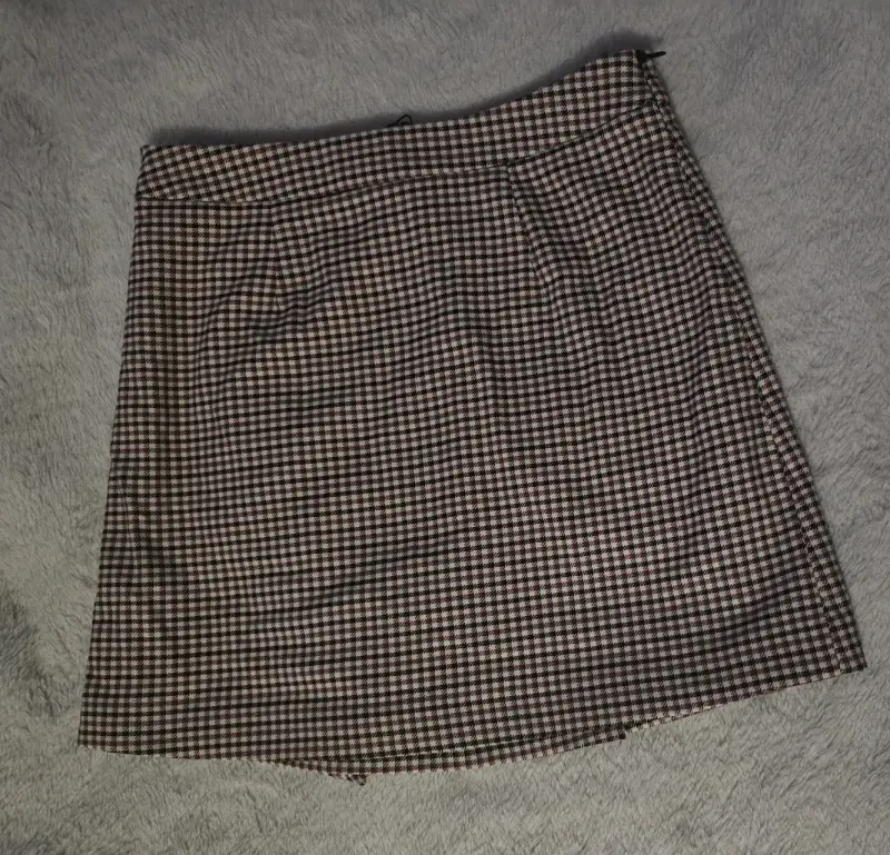 Falda a cuadros Vero Moda con pliegues - 2