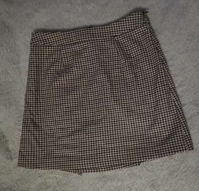 Falda a cuadros Vero Moda con pliegues - miniatura 2
