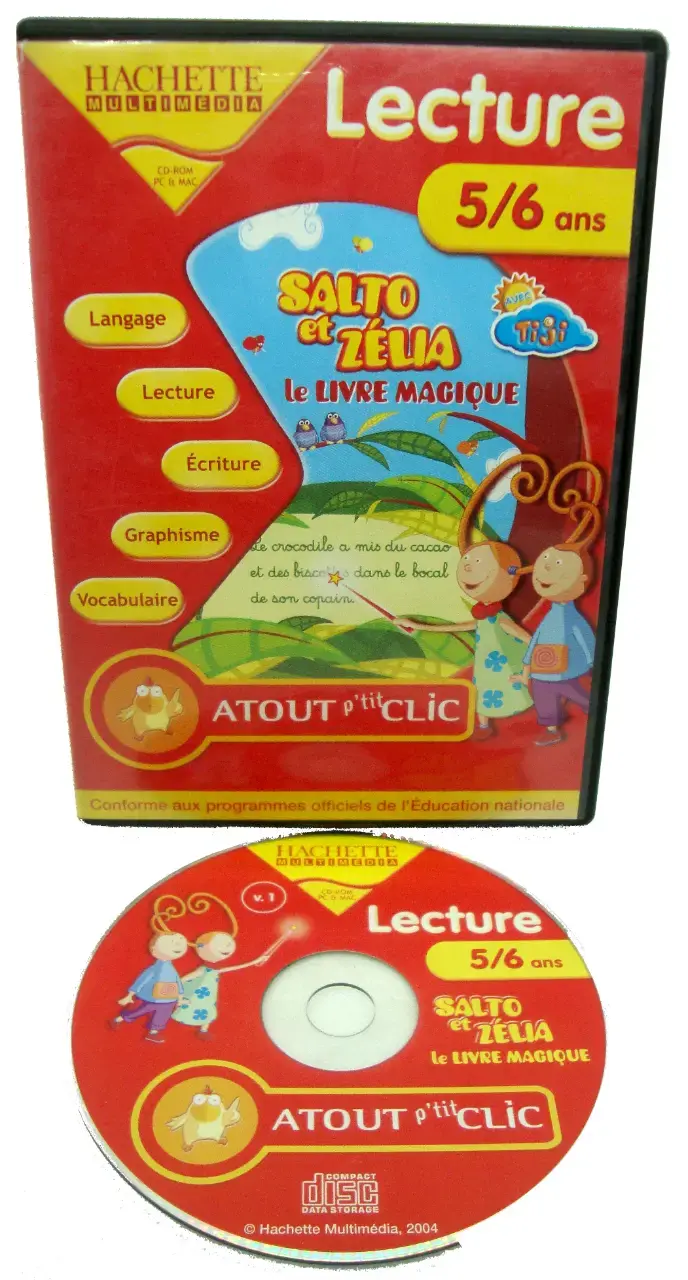 CD-ROM educativo Salto et Zélia para niños 5/6 años - 2