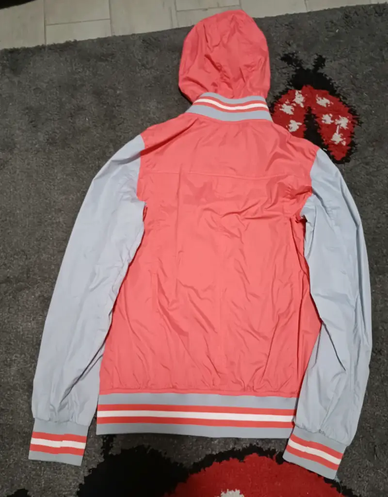 Chaqueta rosada con gris - 2