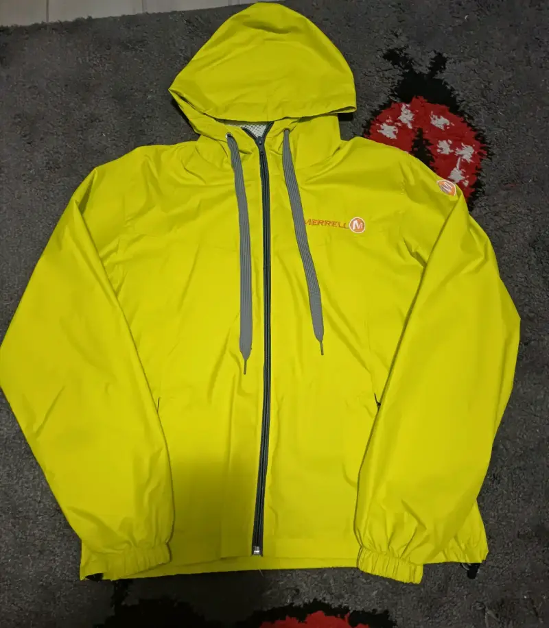 Cortaviento impermeable amarillo Merrell - 1