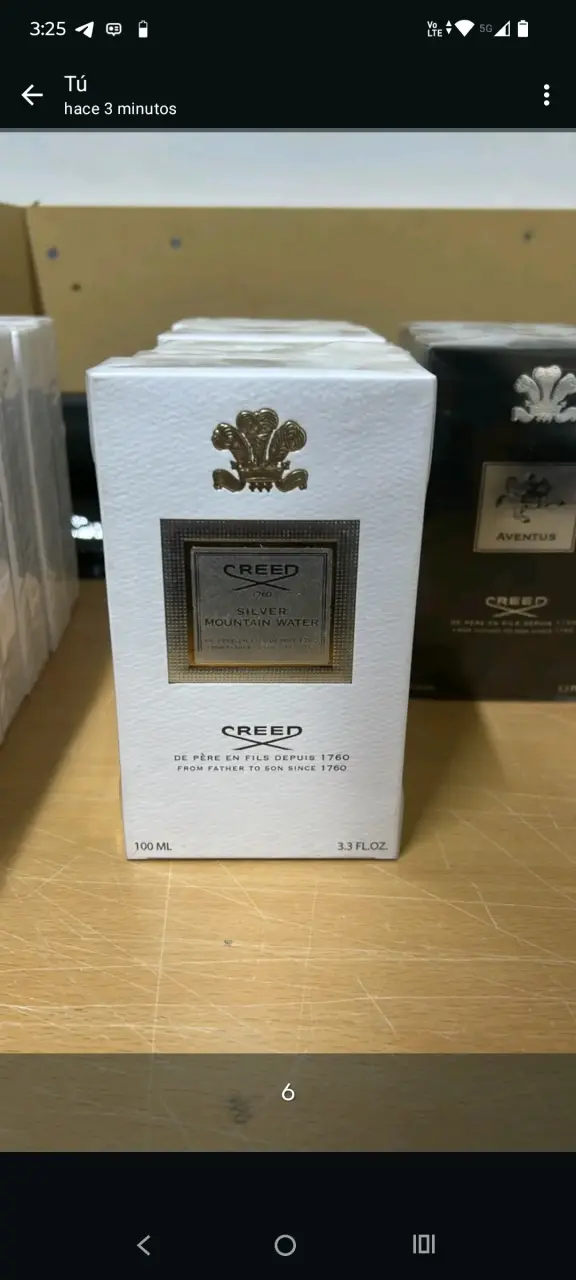 Perfume Creed Silver Mountain Water 100 ml