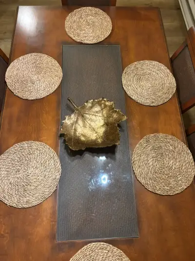 Juego de Comedor de Madera con Sillas - miniatura 6