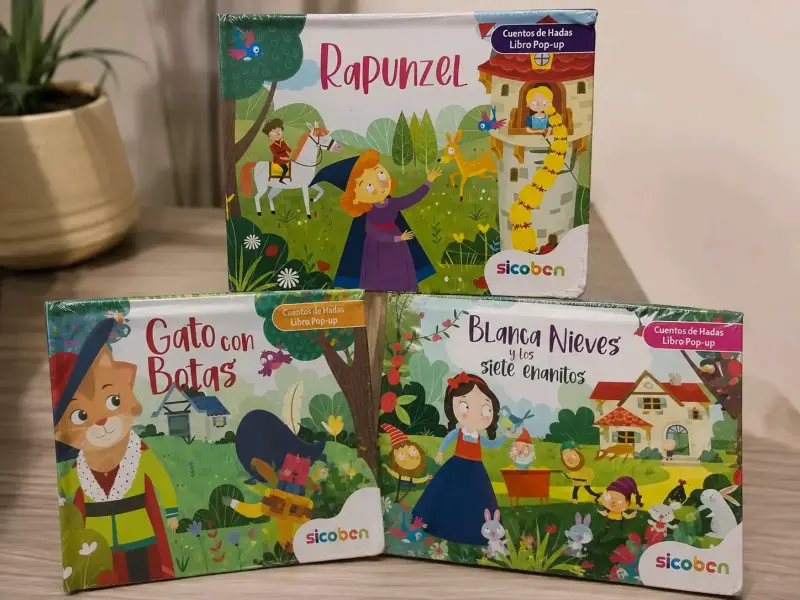 Libro Pop-up Cuentos de Hadas - 3