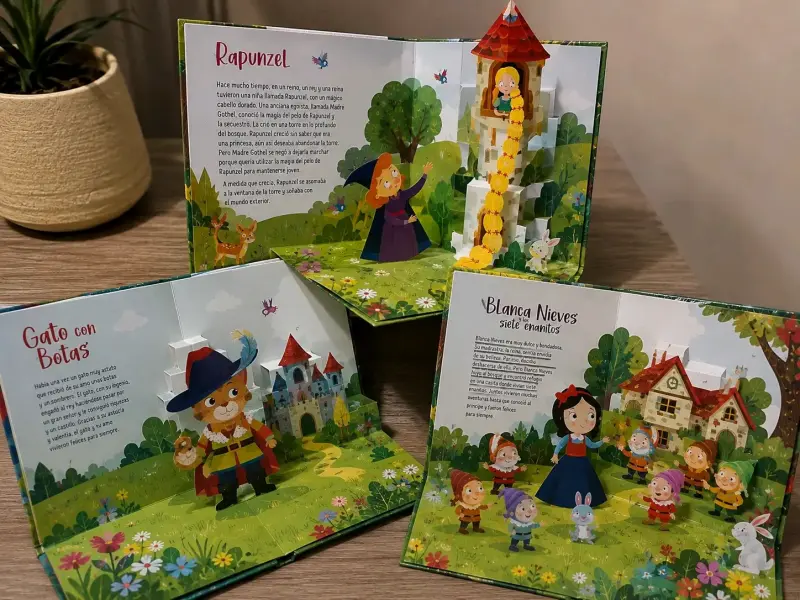 Libro Pop-up Cuentos de Hadas - 6