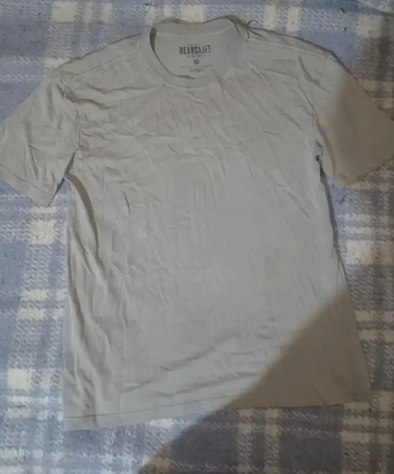 Polera Gris Bearcliff Talla S Relaxed Fit - 1