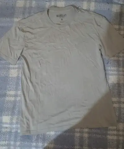 Polera Gris Bearcliff Talla S Relaxed Fit - miniatura 1