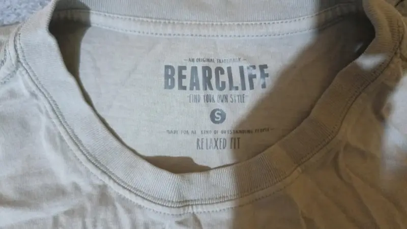 Polera Gris Bearcliff Talla S Relaxed Fit - 2
