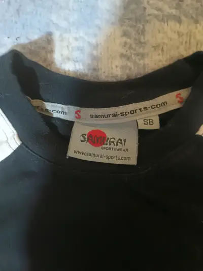 Polera deportiva negra Samurai Sportswear - miniatura 2