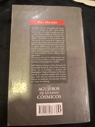 Libro Los Agujeros de Gusano Cósmicos de Paul Halpern - miniatura 2