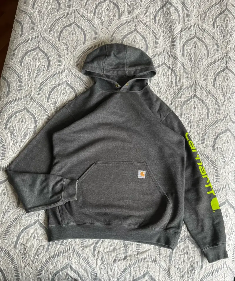 Polerón con capucha gris Carhartt - 2