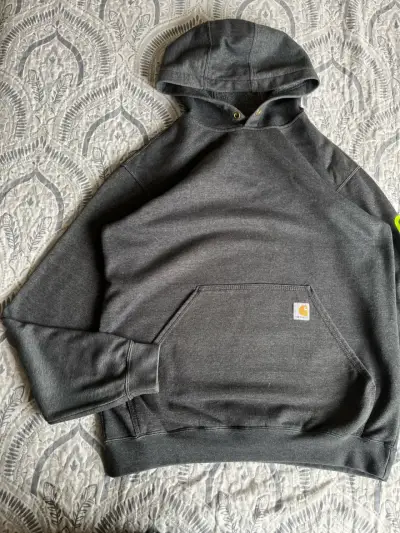 Polerón con capucha gris Carhartt - miniatura 4