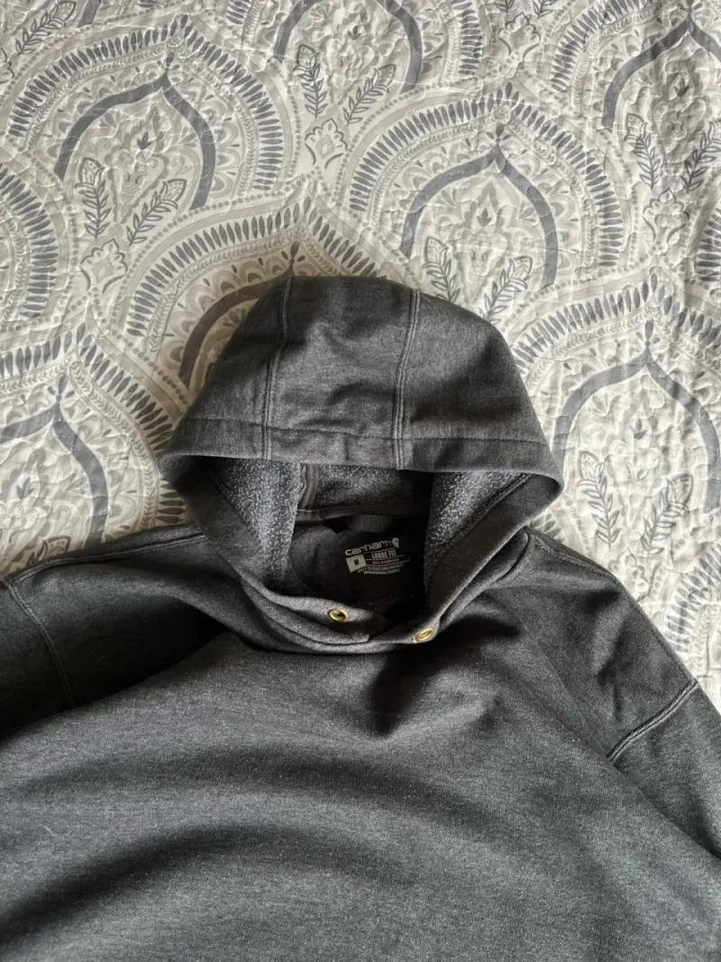 Polerón con capucha gris Carhartt - 5