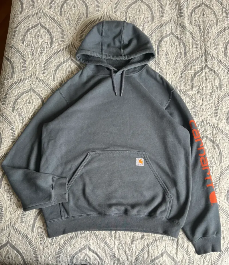 Polerón con capucha Carhartt gris oscuro - 2