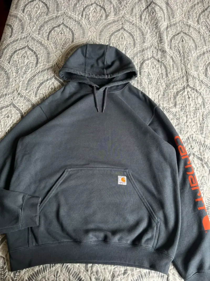Polerón con capucha Carhartt gris oscuro - 3