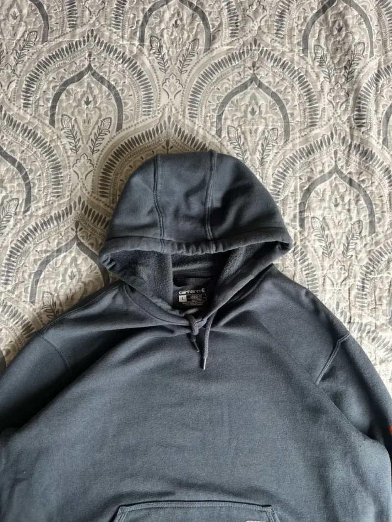 Polerón con capucha Carhartt gris oscuro - 5