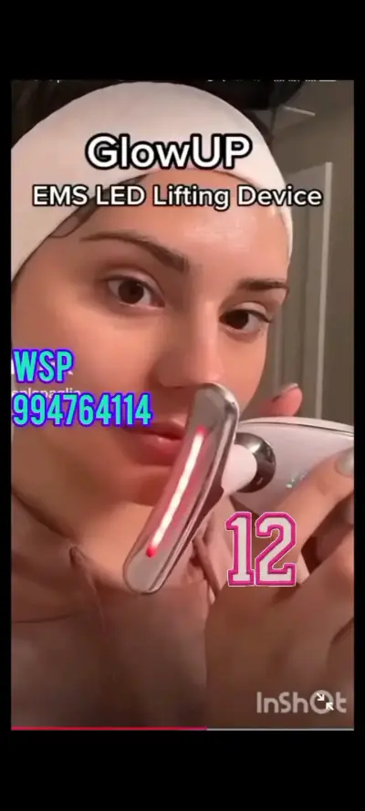 Dispositivo EMS LED para Lifting Facial GlowUP - miniatura 1