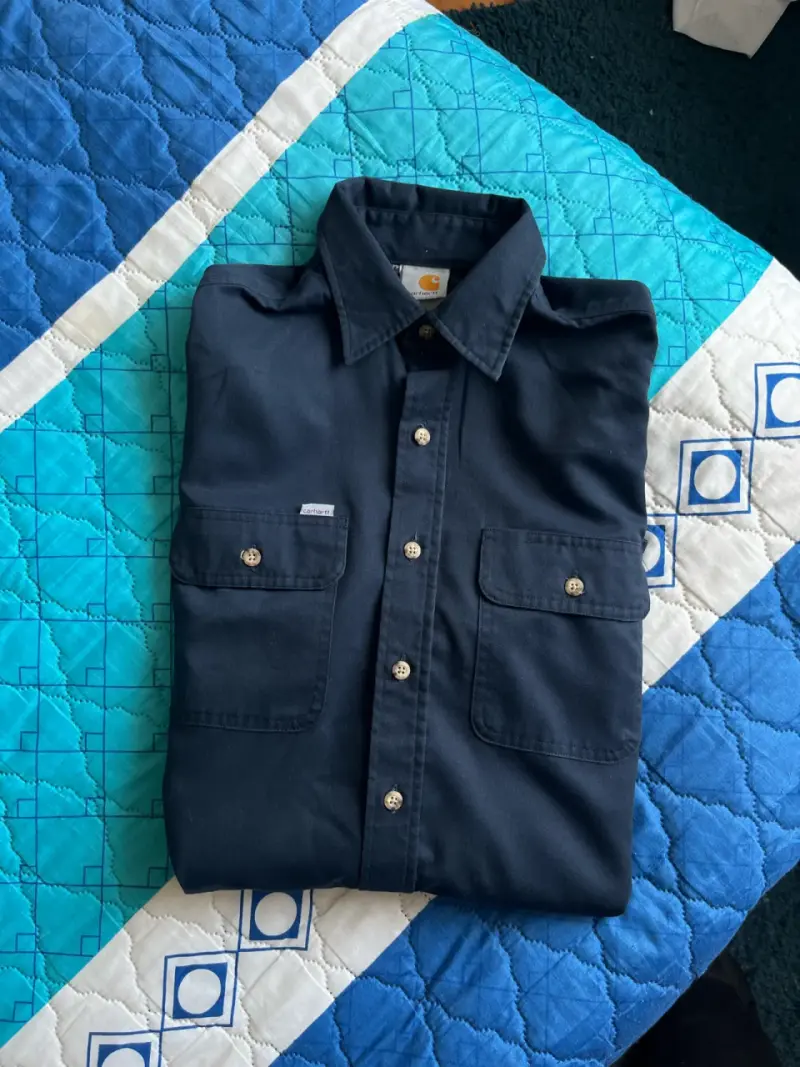 Camisa de trabajo azul marino Carhartt - 1