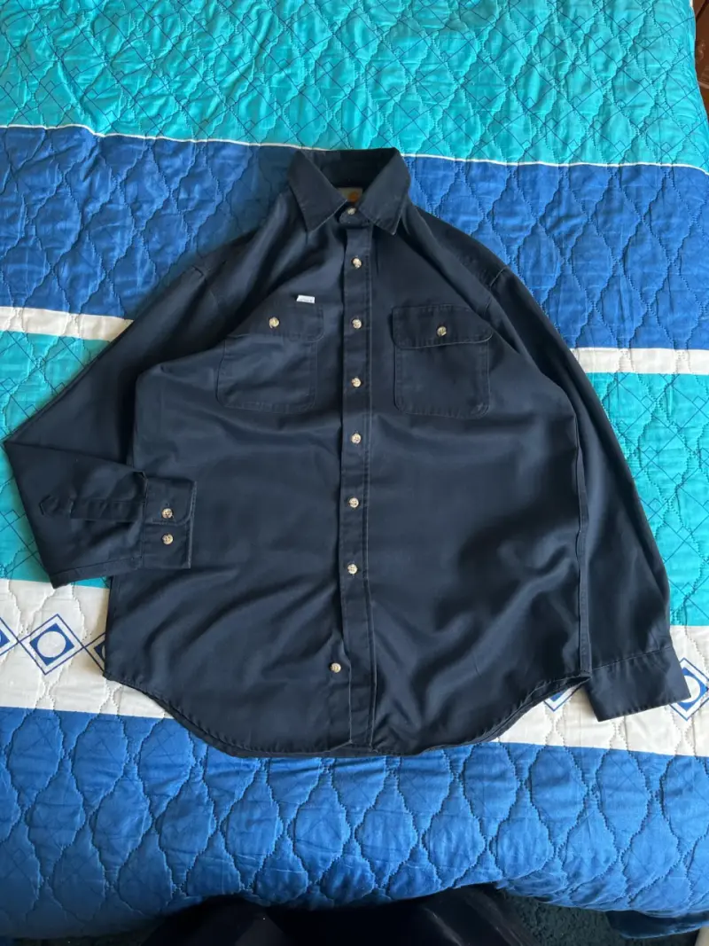Camisa de trabajo azul marino Carhartt - 2