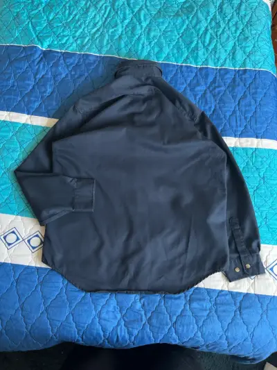 Camisa de trabajo azul marino Carhartt - miniatura 5