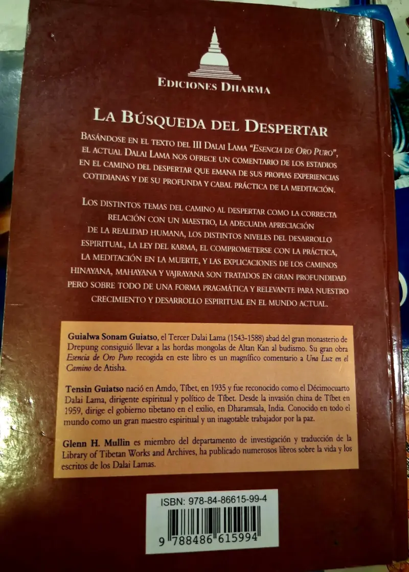 Libro La Búsqueda del Despertar por el XIV Dalai Lama - 2