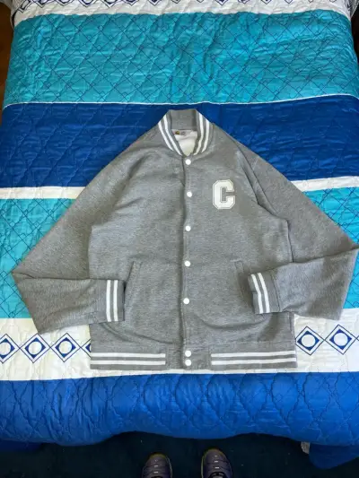 Chaqueta Carhartt varsity gris  Talla L Algodom - miniatura 1