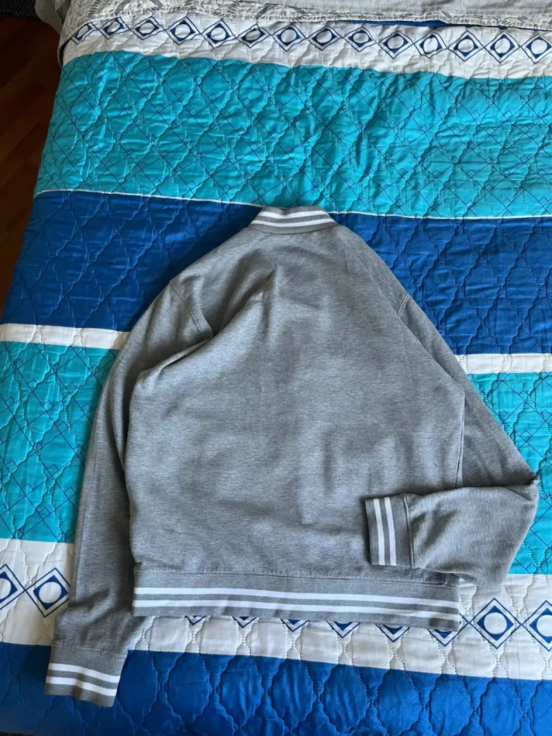 Chaqueta Carhartt varsity gris  Talla L Algodom - 5
