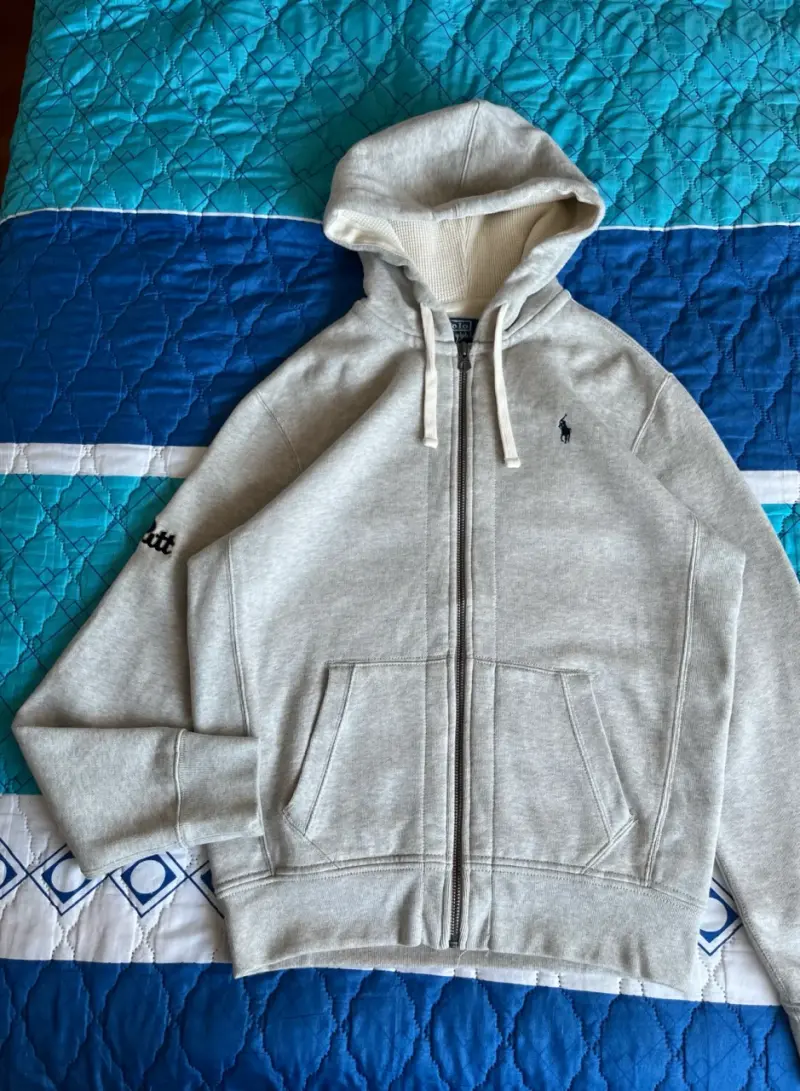 Polerón con capucha gris Polo Ralph Lauren - 1