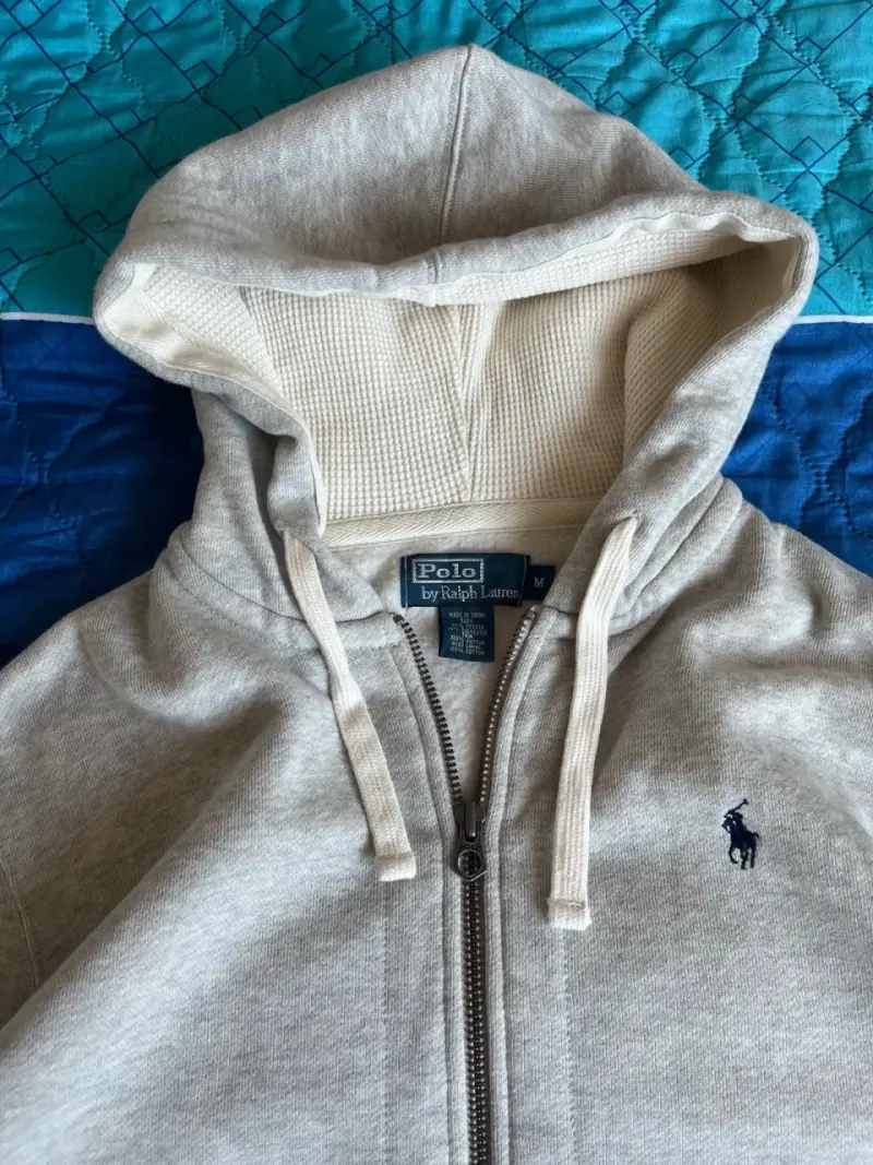 Polerón con capucha gris Polo Ralph Lauren - 3