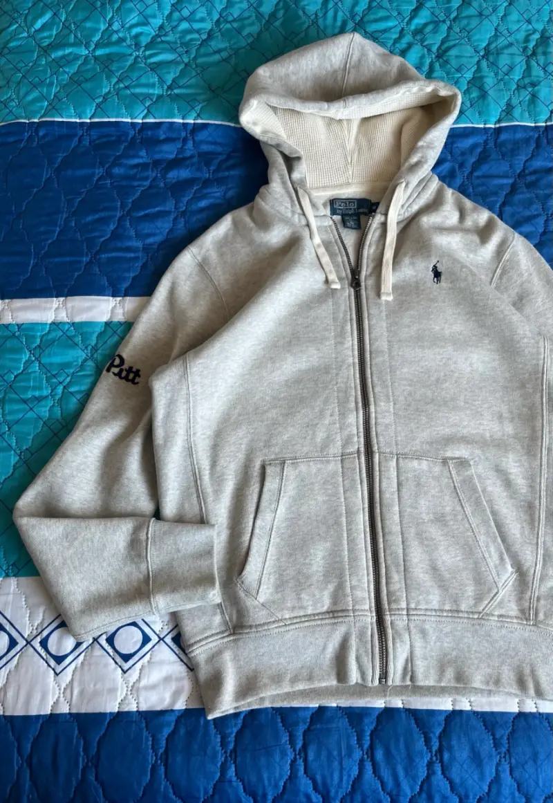 Polerón con capucha gris Polo Ralph Lauren - 4