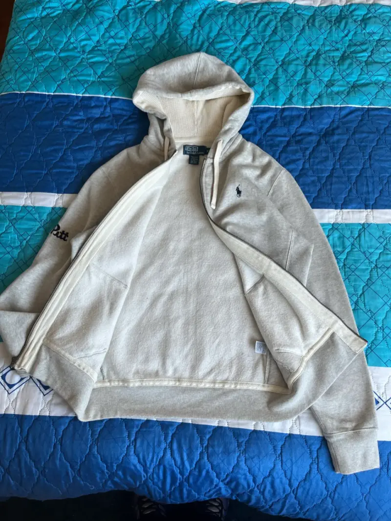 Polerón con capucha gris Polo Ralph Lauren - 5