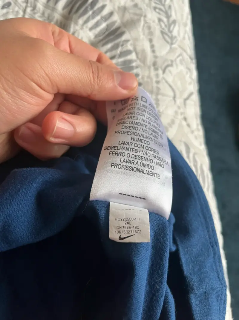 Polera Nike Brasil Azul para Hombre - 5
