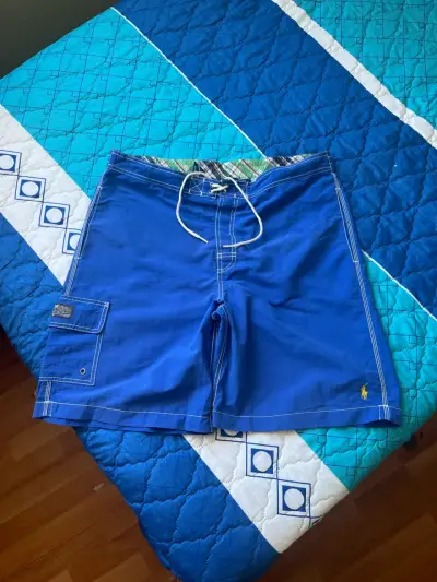 Shorts de baño azules  hombre Polo Ralph Lauren - miniatura 1