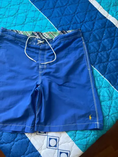 Shorts de baño azules  hombre Polo Ralph Lauren - miniatura 2