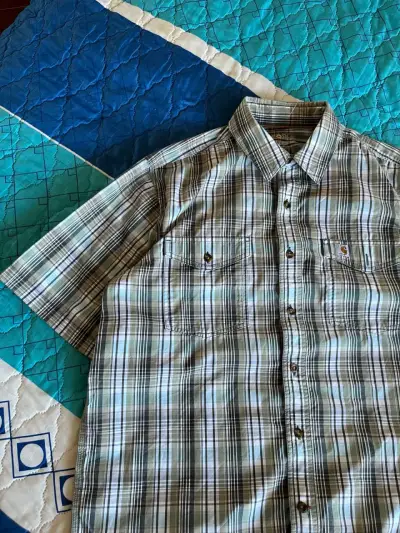 Camisa Carhartt a cuadros manga corta para hombre - miniatura 2