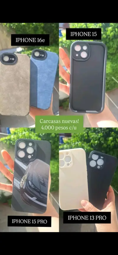 Carcasas para iPhone y Samsung con diseños variados - miniatura 1