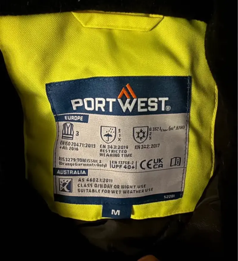 Overall de alta visibilidad Portwest amarillo - 4